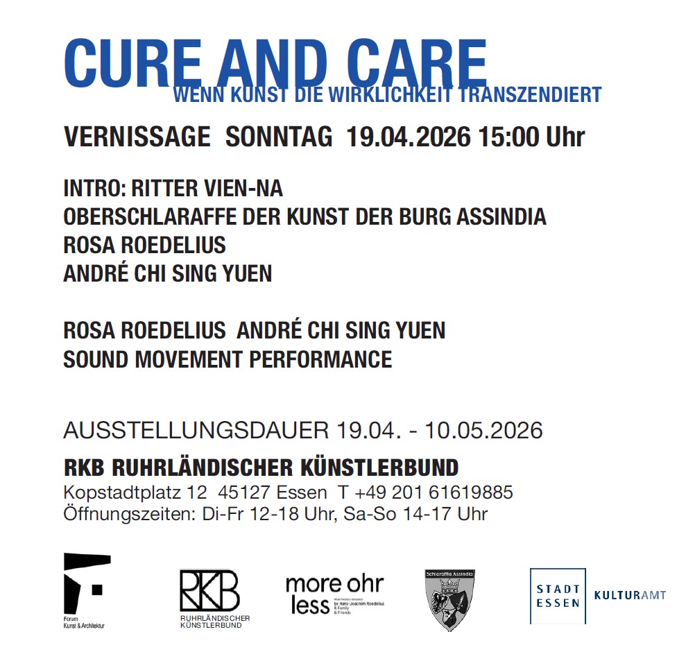 Ausstellung Cure and Care