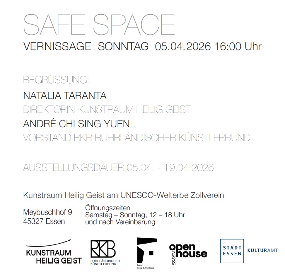 Einladungskarte Safe Space