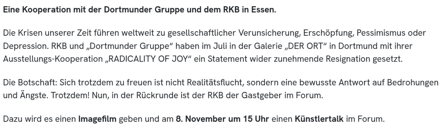RADICALITY OF JOY II